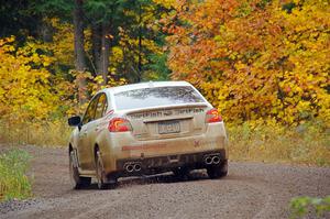 Jamey Randall / Geoff Youngdahl Subaru WRX on SS3, Bob Lake I.