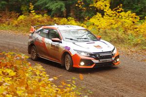 Gabriel Nieves / Thomas Hoster Honda Civic Hatchback Sport on SS3, Bob Lake I.