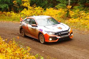 Gabriel Nieves / Thomas Hoster Honda Civic Hatchback Sport on SS3, Bob Lake I.