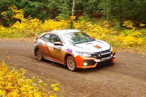 Gabriel Nieves / Thomas Hoster Honda Civic Hatchback Sport on SS3, Bob Lake I.