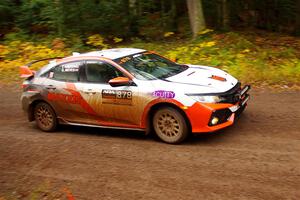 Gabriel Nieves / Thomas Hoster Honda Civic Hatchback Sport on SS3, Bob Lake I.