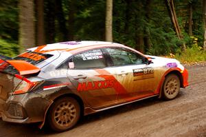 Gabriel Nieves / Thomas Hoster Honda Civic Hatchback Sport on SS3, Bob Lake I.