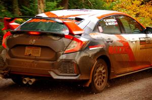 Gabriel Nieves / Thomas Hoster Honda Civic Hatchback Sport on SS3, Bob Lake I.