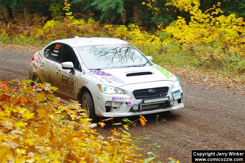 Jamey Randall / Geoff Youngdahl Subaru WRX on SS3, Bob Lake I.