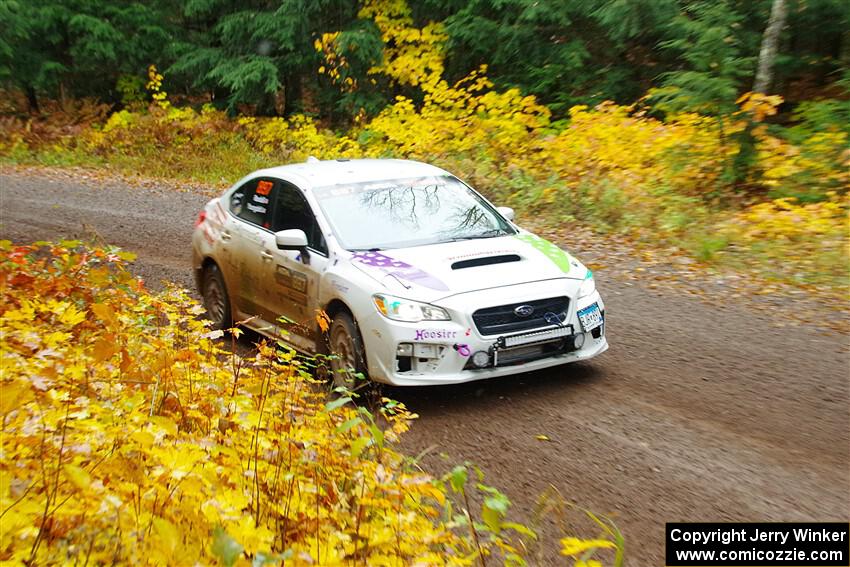 Jamey Randall / Geoff Youngdahl Subaru WRX on SS3, Bob Lake I.