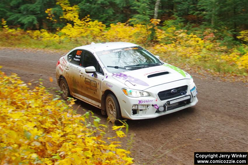 Jamey Randall / Geoff Youngdahl Subaru WRX on SS3, Bob Lake I.