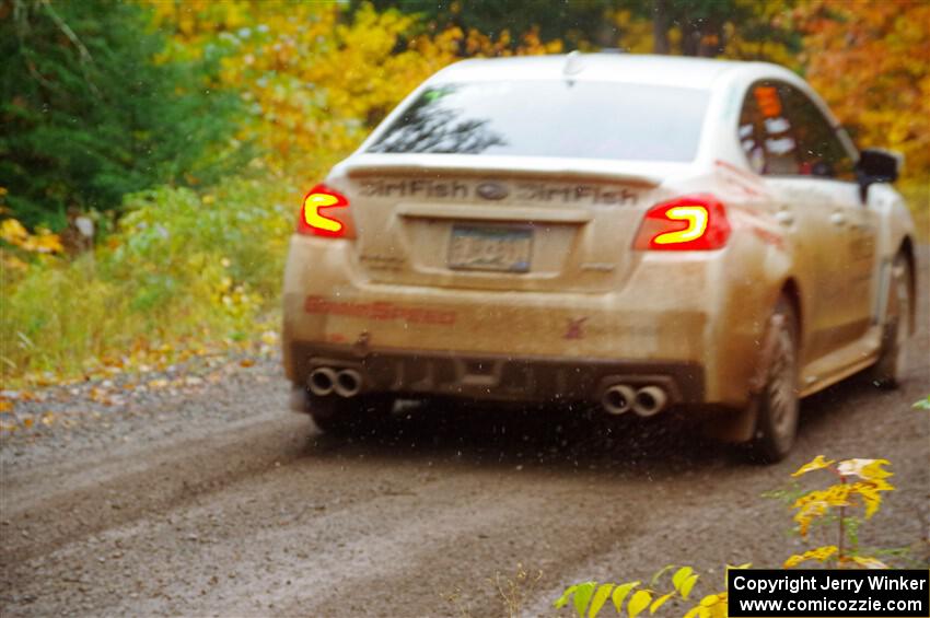 Jamey Randall / Geoff Youngdahl Subaru WRX on SS3, Bob Lake I.