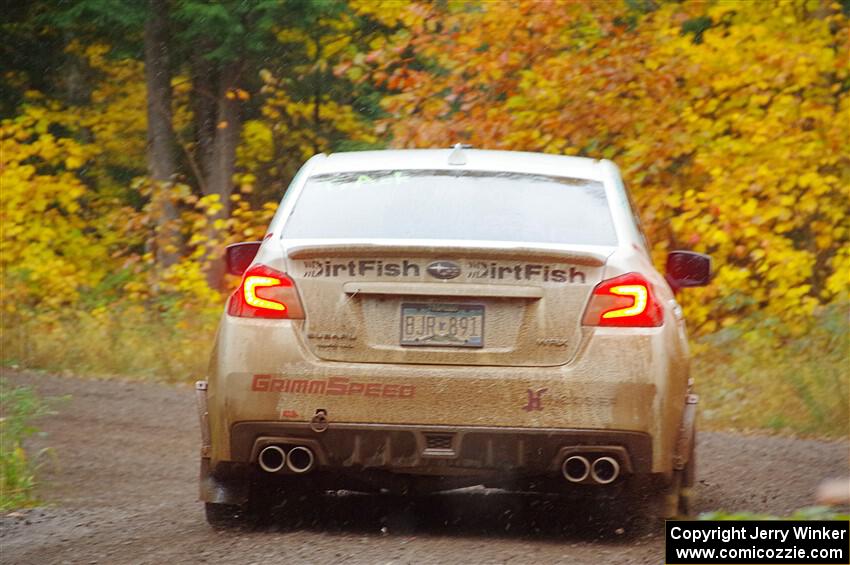 Jamey Randall / Geoff Youngdahl Subaru WRX on SS3, Bob Lake I.