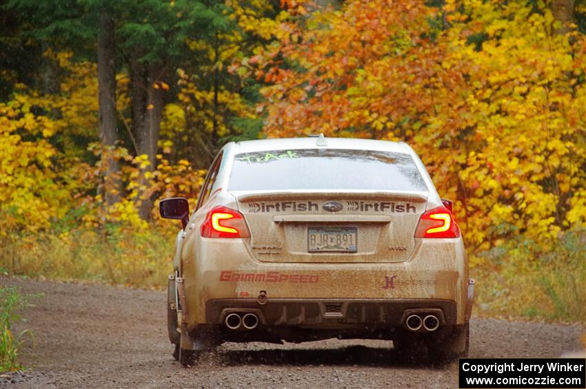 Jamey Randall / Geoff Youngdahl Subaru WRX on SS3, Bob Lake I.