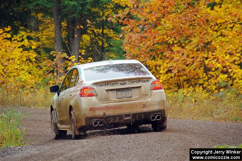 Jamey Randall / Geoff Youngdahl Subaru WRX on SS3, Bob Lake I.