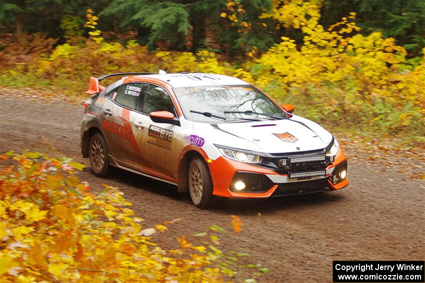 Gabriel Nieves / Thomas Hoster Honda Civic Hatchback Sport on SS3, Bob Lake I.