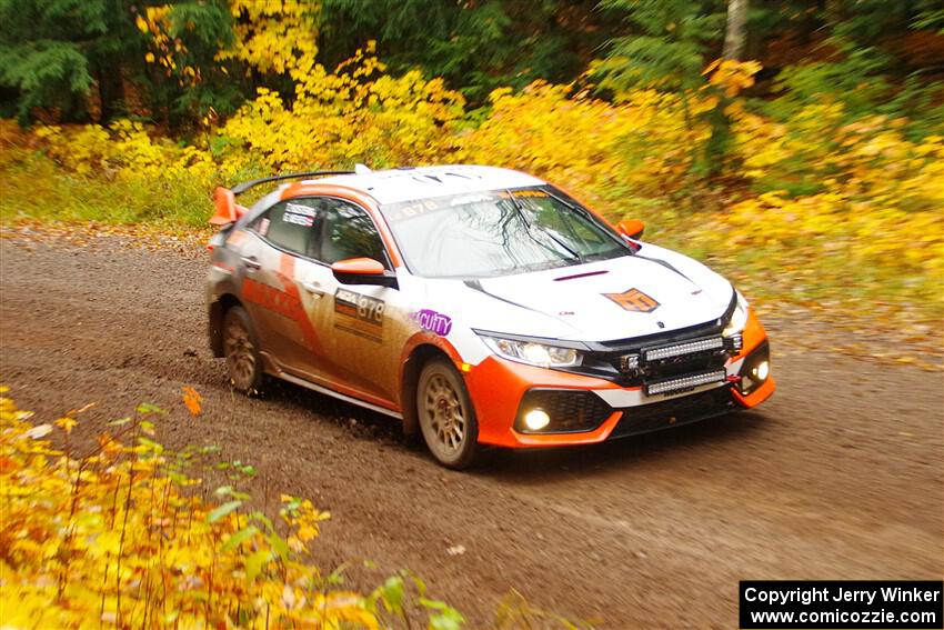 Gabriel Nieves / Thomas Hoster Honda Civic Hatchback Sport on SS3, Bob Lake I.