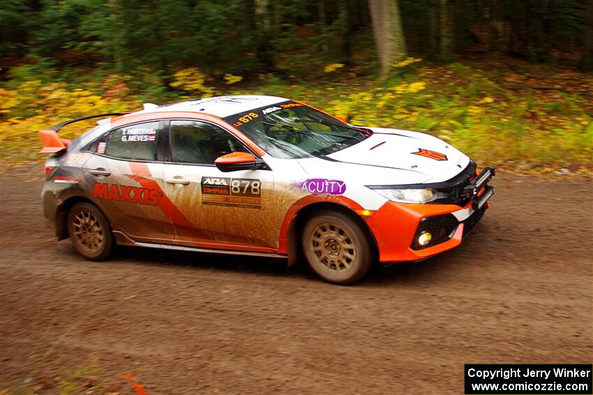 Gabriel Nieves / Thomas Hoster Honda Civic Hatchback Sport on SS3, Bob Lake I.