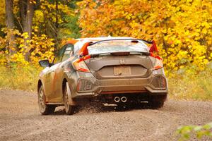 Gabriel Nieves / Thomas Hoster Honda Civic Hatchback Sport on SS3, Bob Lake I.