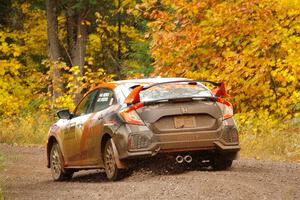 Gabriel Nieves / Thomas Hoster Honda Civic Hatchback Sport on SS3, Bob Lake I.