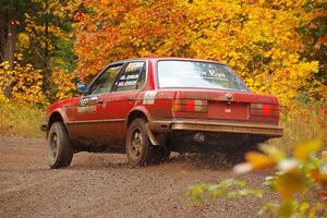 Levi Johnson / Griffin Johnson BMW 325e on SS3, Bob Lake I.