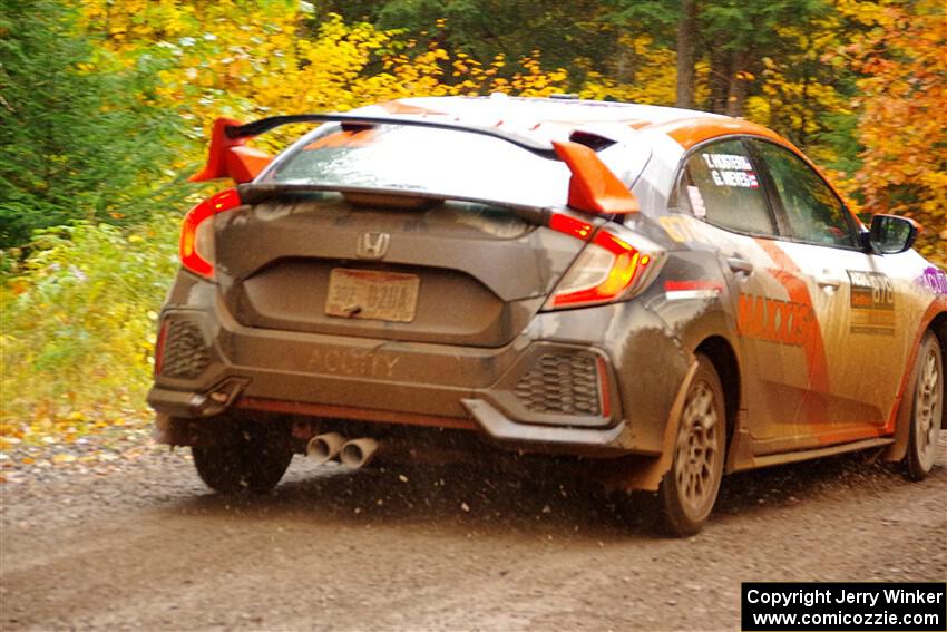 Gabriel Nieves / Thomas Hoster Honda Civic Hatchback Sport on SS3, Bob Lake I.