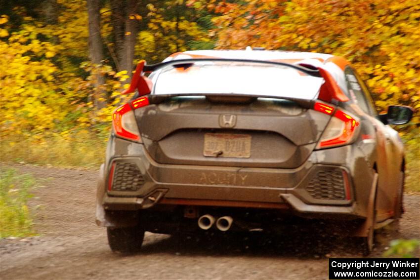 Gabriel Nieves / Thomas Hoster Honda Civic Hatchback Sport on SS3, Bob Lake I.