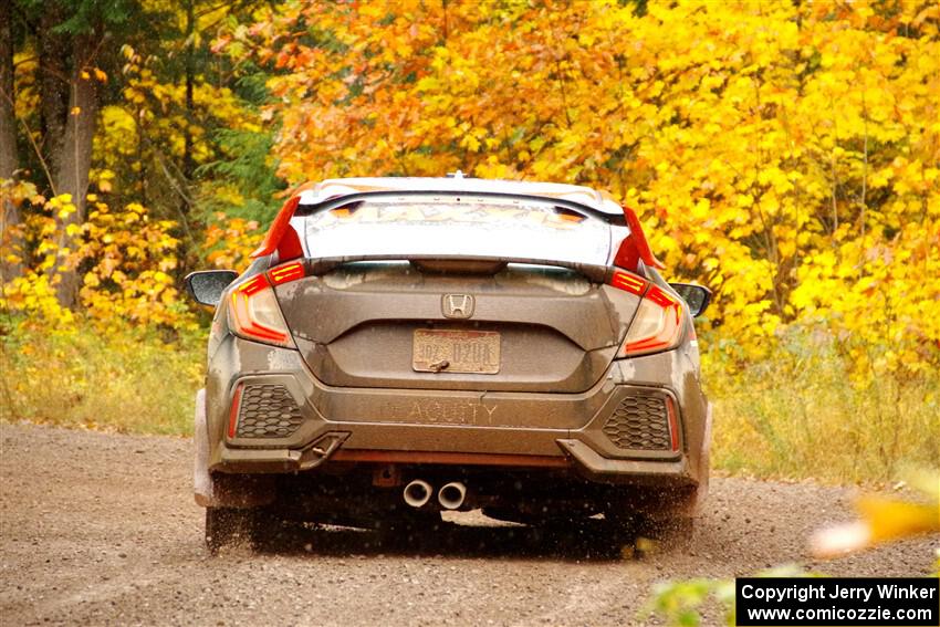 Gabriel Nieves / Thomas Hoster Honda Civic Hatchback Sport on SS3, Bob Lake I.