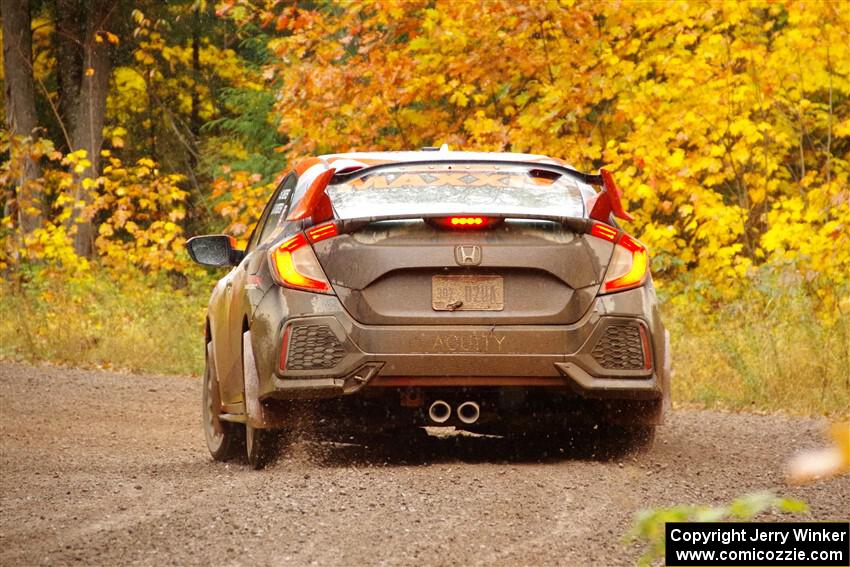 Gabriel Nieves / Thomas Hoster Honda Civic Hatchback Sport on SS3, Bob Lake I.