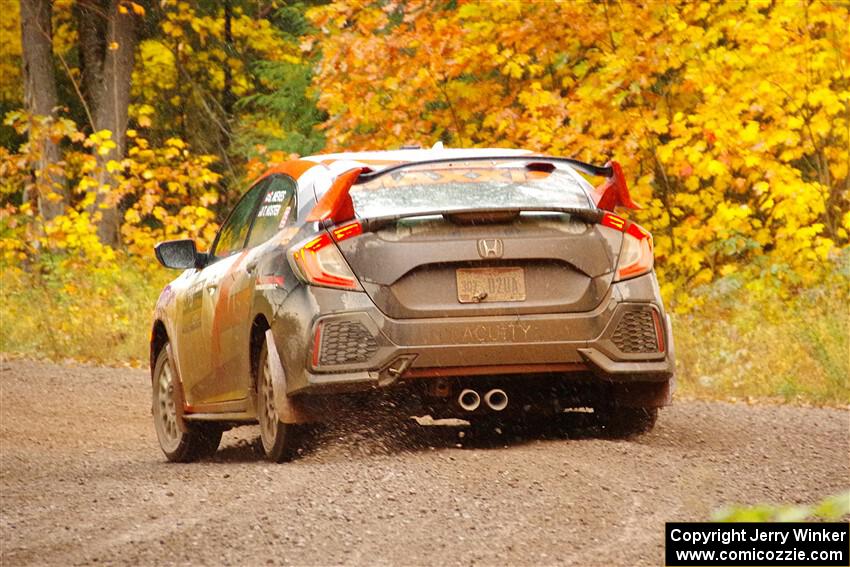 Gabriel Nieves / Thomas Hoster Honda Civic Hatchback Sport on SS3, Bob Lake I.