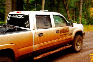 A Chevy Silverado pickup sweeps SS3, Bob Lake I.