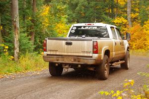 A Chevy Silverado pickup sweeps SS3, Bob Lake I.