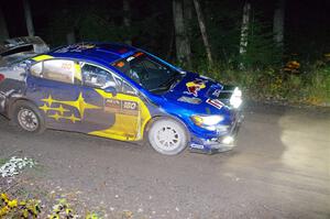 Brandon Semenuk / Keaton Williams Subaru WRX STi on SS7, Bob Lake II.