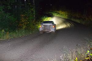 Travis Pastrana / Rhianon Gelsomino Subaru WRX STi on SS7, Bob Lake II.