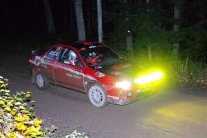 Mark Piatkowski / Aaron Crescenti Subaru Impreza 2.5RS on SS7, Bob Lake II.