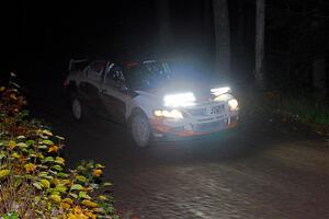 Tim Whitteridge / Ryan Dunham Mitsubishi Lancer Evo VIII on SS7, Bob Lake II.