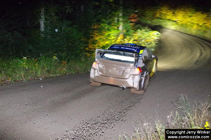 Brandon Semenuk / Keaton Williams Subaru WRX STi on SS7, Bob Lake II.