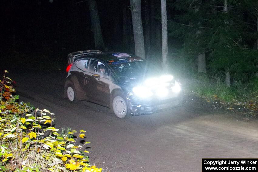 Allen Dobasu / Patrick Walsh Ford Fiesta on SS7, Bob Lake II.