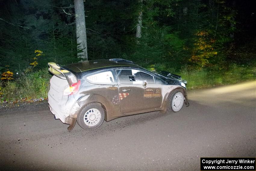 Allen Dobasu / Patrick Walsh Ford Fiesta on SS7, Bob Lake II.