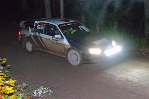 Dylan Murcott / Andrew Sims Subaru WRX STi on SS7, Bob Lake II.