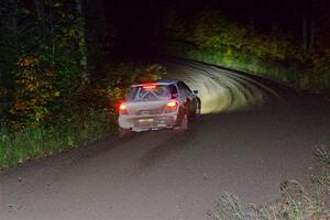 Ivo Draganov / Vladimir Yanev Subaru WRX Wagon on SS7, Bob Lake II.