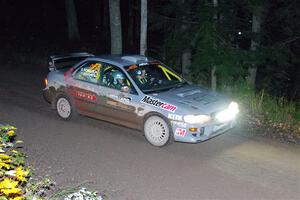 Dylan Gondyke / Sara Nonack Subaru Impreza on SS7, Bob Lake II.