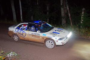 Tim Michel / Shanti Witt Audi A4 Quattro on SS7, Bob Lake II.