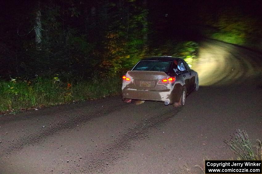 Michael Hooper / Claudia Barbera-Pullen Lexus IS350 on SS7, Bob Lake II.