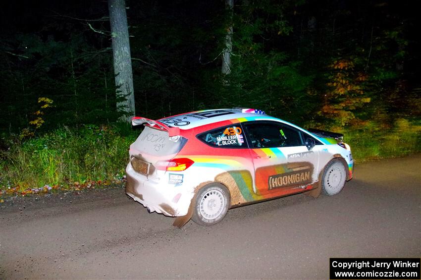 Lucy Block / Michelle Miller Ford Fiesta Rally3 on SS7, Bob Lake II.