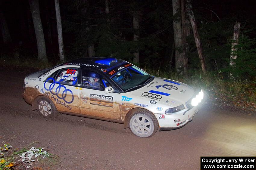 Tim Michel / Shanti Witt Audi A4 Quattro on SS7, Bob Lake II.