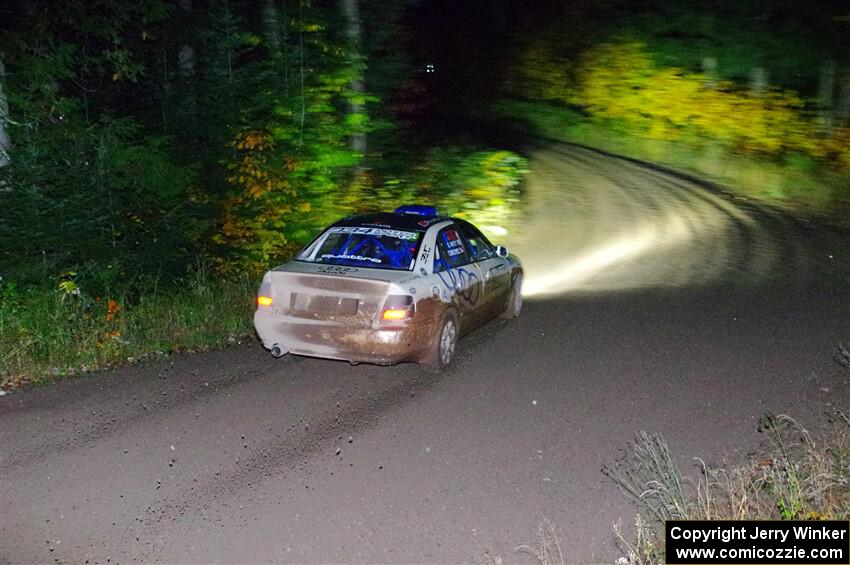 Tim Michel / Shanti Witt Audi A4 Quattro on SS7, Bob Lake II.