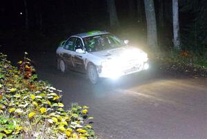 Jordon Haberer / Drew Staples Subaru Impreza on SS7, Bob Lake II.