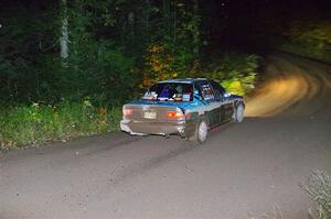 Michael Miller / Angelica Miller Mitsubishi Galant VR-4 on SS7, Bob Lake II.