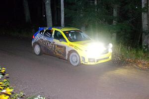 Scott Putnam / Dylan Duffy Subaru WRX STi on SS7, Bob Lake II.