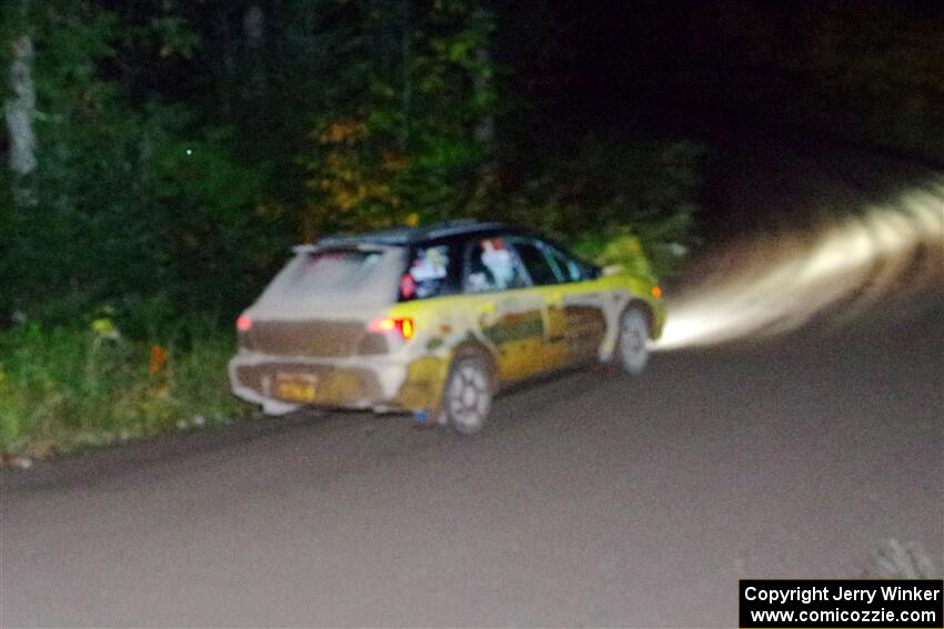 Greg Healey / Cindy Krolikowski Subaru Impeza Outback Sport on SS7, Bob Lake II.