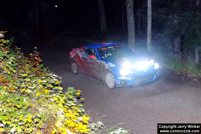 Santiago Iglesias / R.J. Kassel Subaru BRZ on SS7, Bob Lake II.