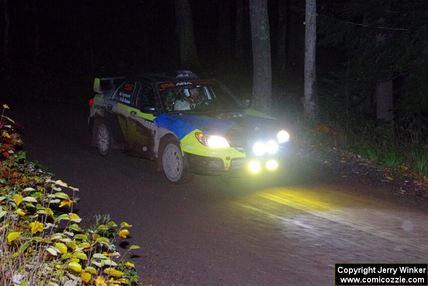 Colin Gleason / Quinn Trumbower Subaru Impreza 2.5RS on SS7, Bob Lake II.