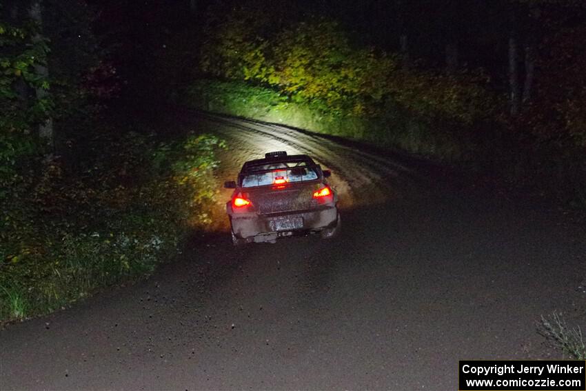 Colin Gleason / Quinn Trumbower Subaru Impreza 2.5RS on SS7, Bob Lake II.