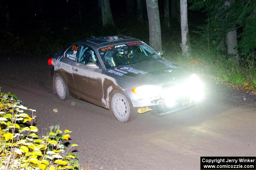 Mike Cadwell / Jimmy Veatch BMW 135i on SS7, Bob Lake II.